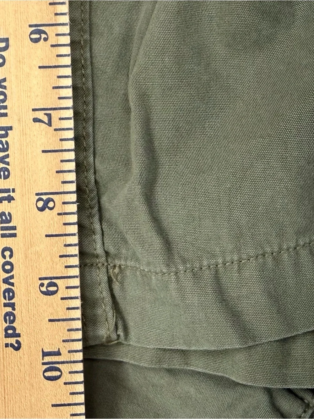 Polo by Ralph Lauren Utility Canvas Olive Cargo Shorts 38in Waist